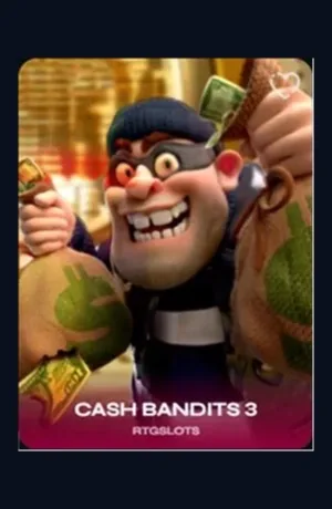 Cash Bandits 3 slot game tile